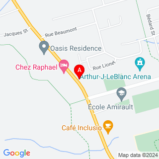 Amirault Street & Melanson Rd location map