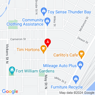 May St N & Bethune St  location map