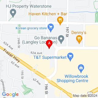 Willowbrook Dr & 196 St location map