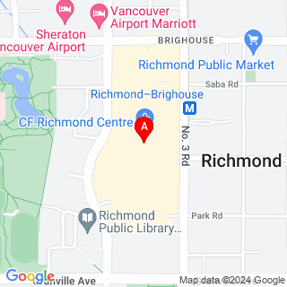 CF Richmond Centre Floor 1 location map