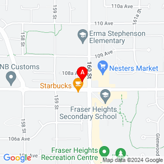 108 Ave & 160 St location map