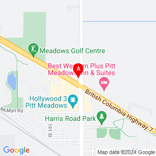 Lougheed Hwy & Harris Rd location map