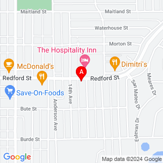 Redford St &15th Ave location map