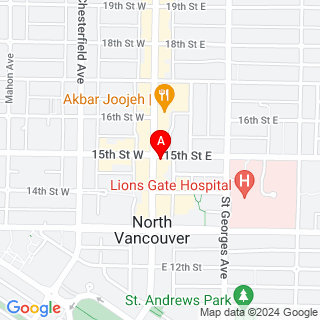 Lonsdale Ave & 15th St W location map