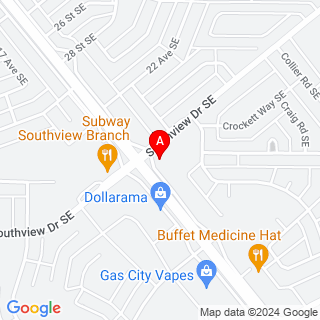 Dunmore Rd SE & Southview Dr SE  location map