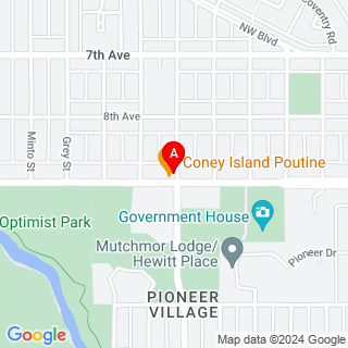 Dewdney Ave & Royal St location map