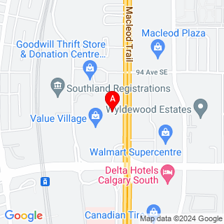 Macleod Trail & Southland Dr SE location map
