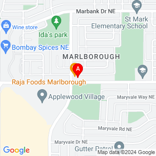 Marlborough Dr NE & Marlborough Way NE location map