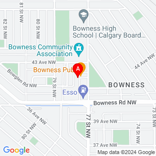 77 St NW & Bowness Rd NW location map