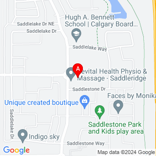 Saddlestone Dr & Saddlebrook Dr NE location map