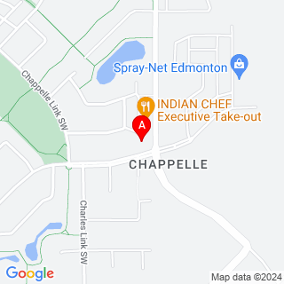 Chappelle Dr SW & 141 St NW location map
